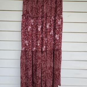 Knox Rose Maxi Length Prairie Skirt